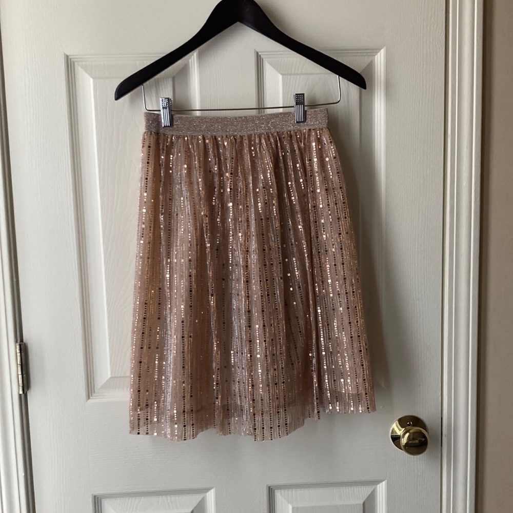 Wonder Nation Gold Skirt